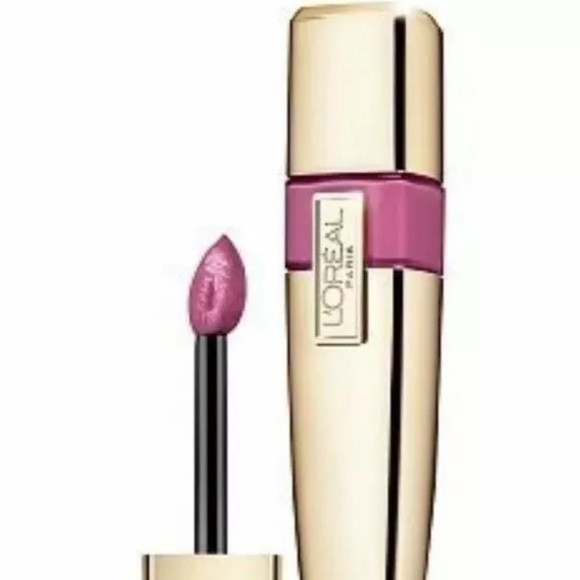 L'Oreal Other - New LOREAL WET SHINE LIP STAIN 191 STUBBORN PLUM